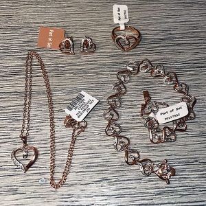Diamond Jewelry Set.  NWT